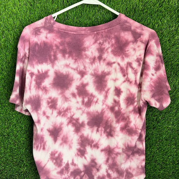 pink tye dye t shirt - Picture 7 of 7